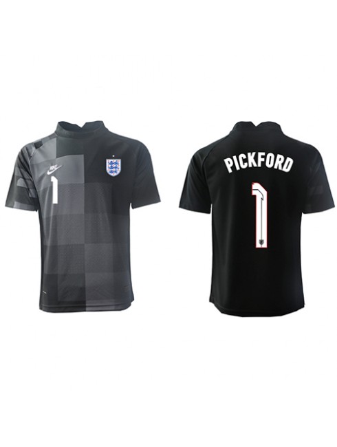 England Jordan Pickford #1 Målvakt Replika Hemmakläder VM 2022 Kortärmad